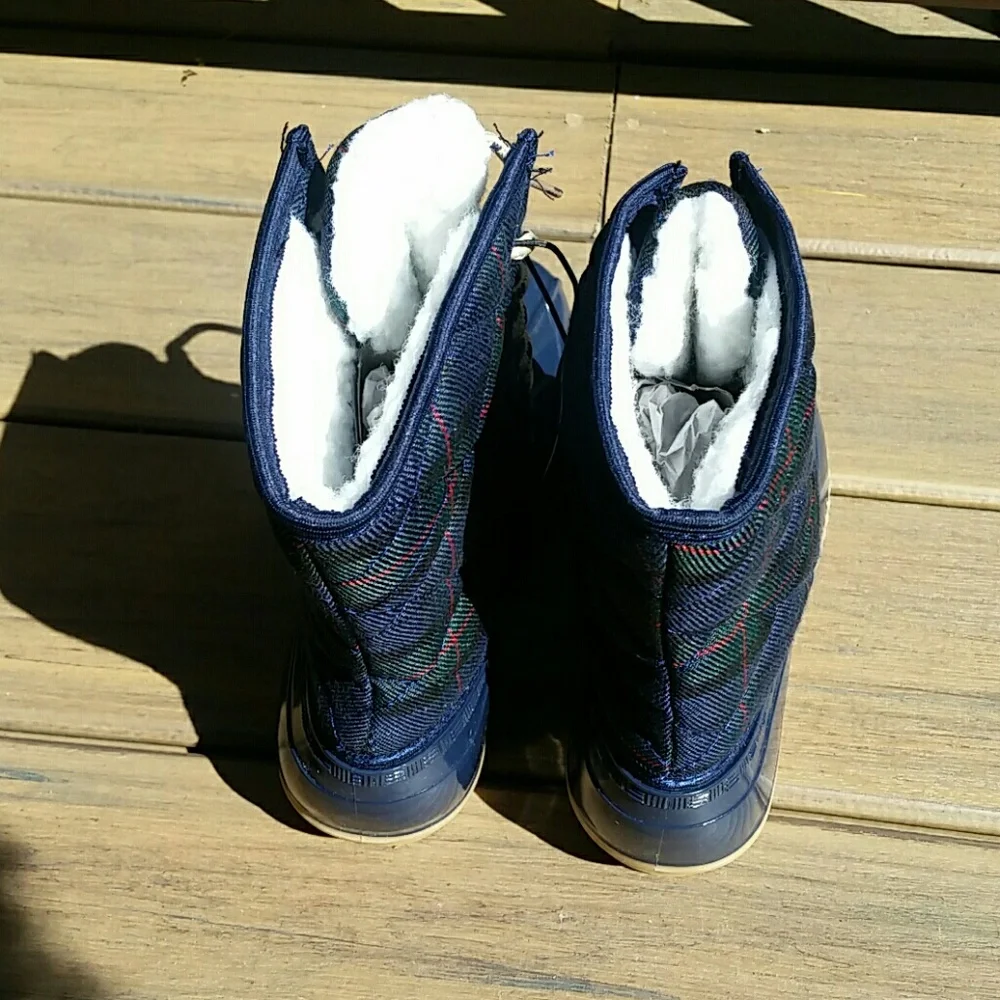 NWOB - Sociology Plaid Quilted Duck Boots